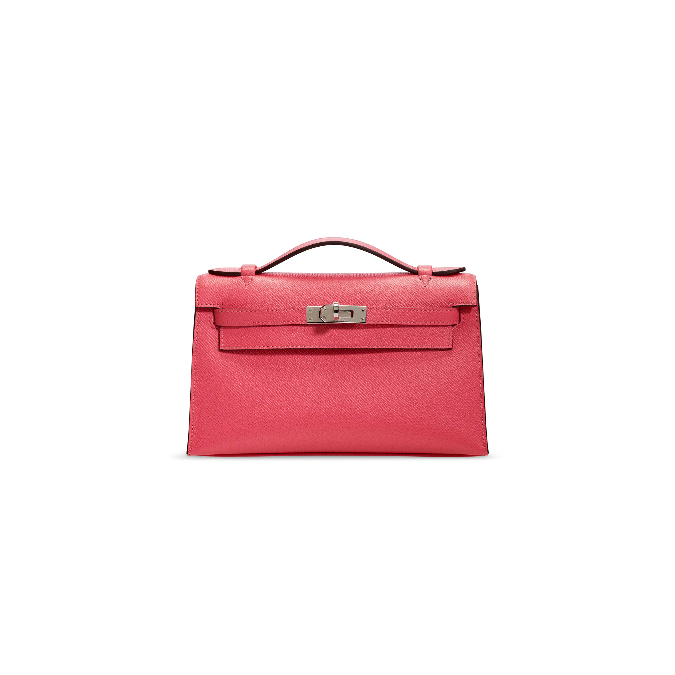 H**mes mini kelly epsom 8w rose azalee (22*14*7cm)